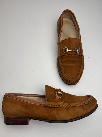 Vintage Gucci Horsebit loafer brown