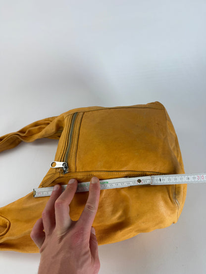 Vintage Chloe Leather Handbag Yellow