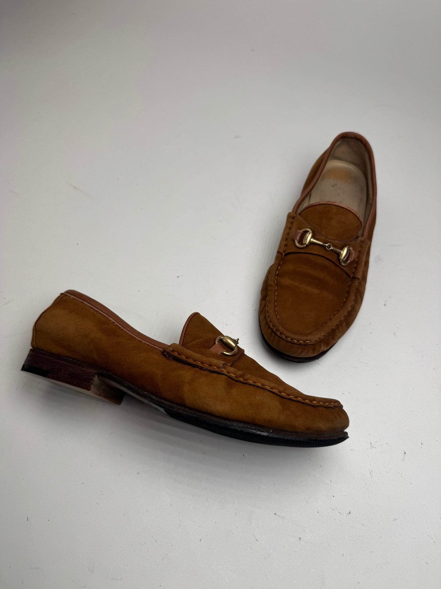 Vintage Gucci Horsebit loafer brown