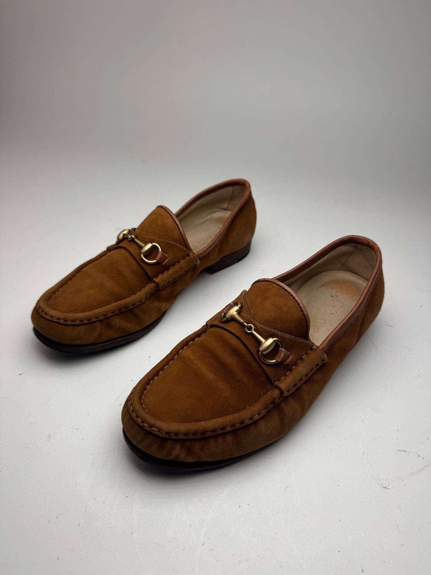 Vintage Gucci Horsebit loafer brown
