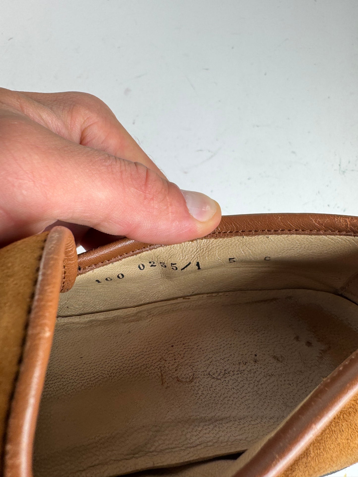 Vintage Gucci Horsebit loafer brown