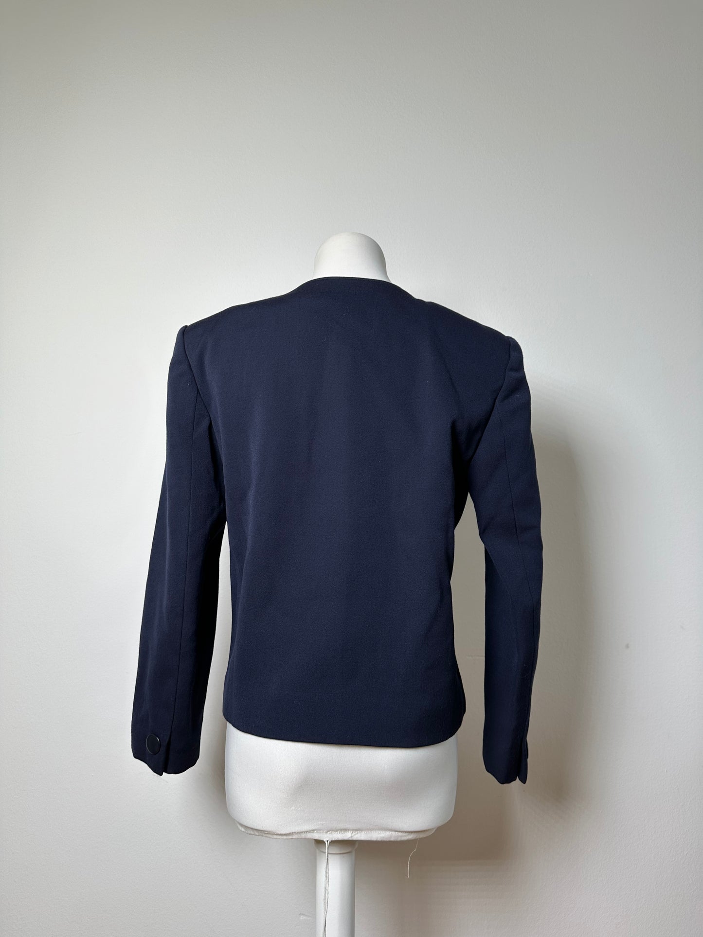 Vintage Dior Wool Jacket Navy S