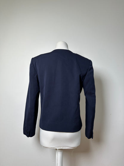 Vintage Dior Wool Jacket Navy S