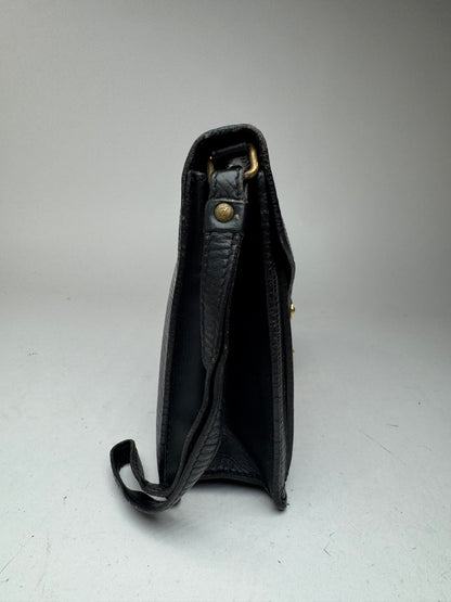 Pochette vintage Louis Vuitton en cuir EPI noir