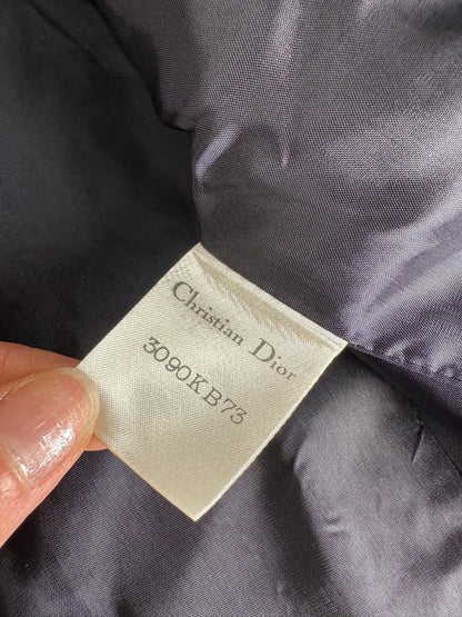 Vintage Dior Wool Jacket Navy S