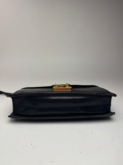 Pochette vintage Louis Vuitton en cuir EPI noir