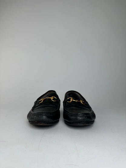 Vintage Gucci Leather Horsebit Loafer 37,5