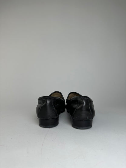 Vintage Gucci Leather Horsebit Loafer 37,5