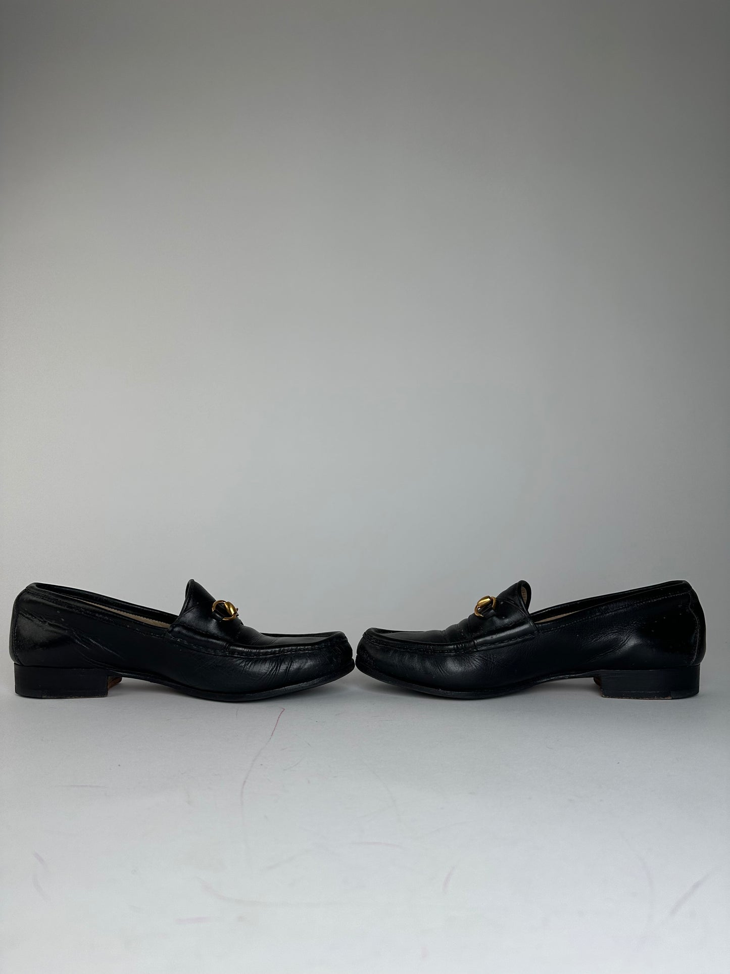 Vintage Gucci Leather Horsebit Loafer 37,5