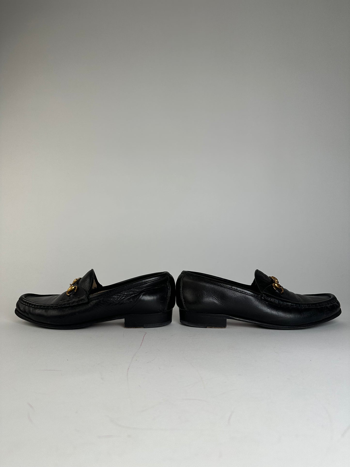 Vintage Gucci Leather Horsebit Loafer 37,5
