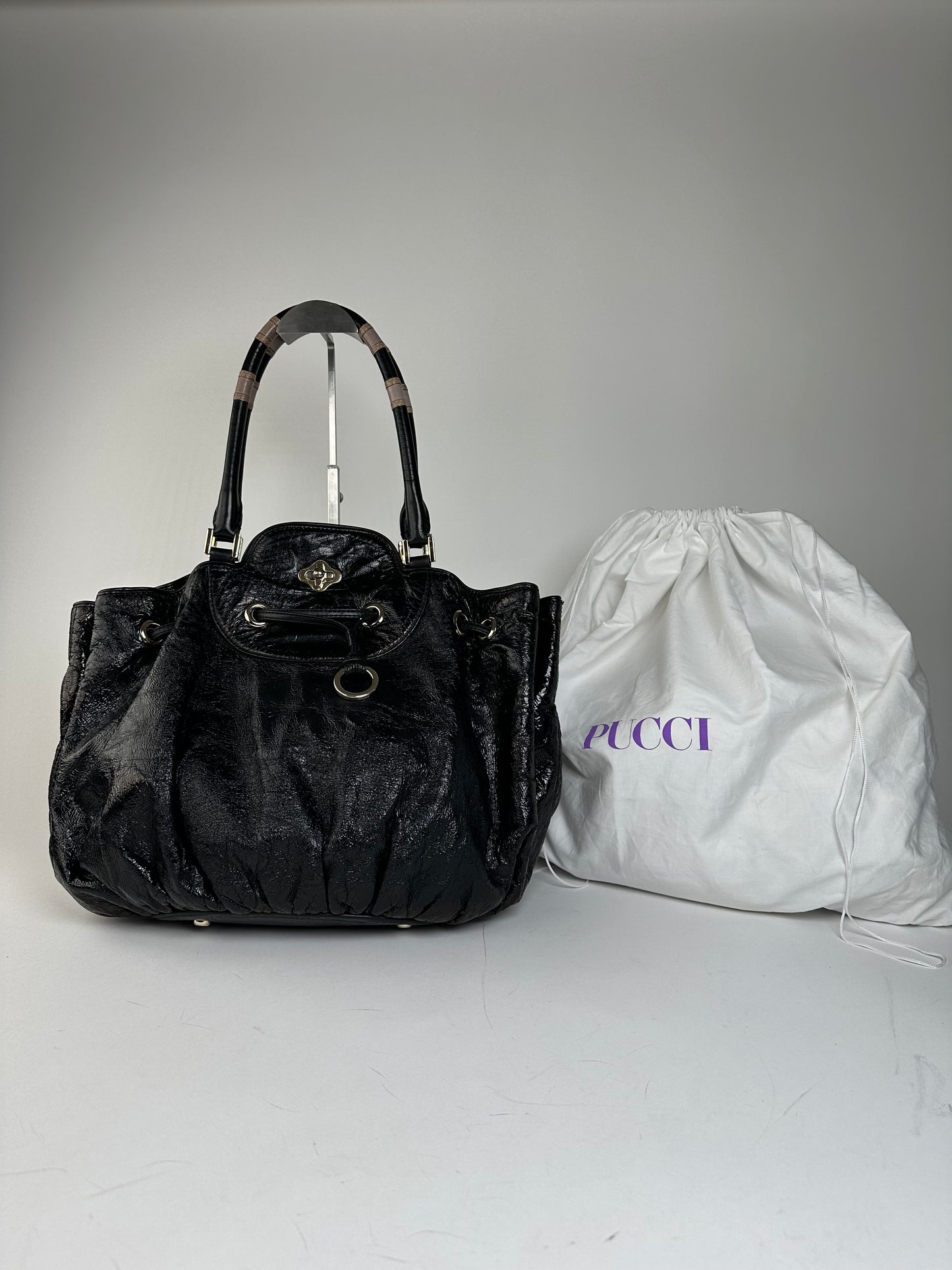 Vintage Emilio Pucci Handbag Black