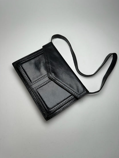 Vintage Yves Saint Laurent Leather Bag Black