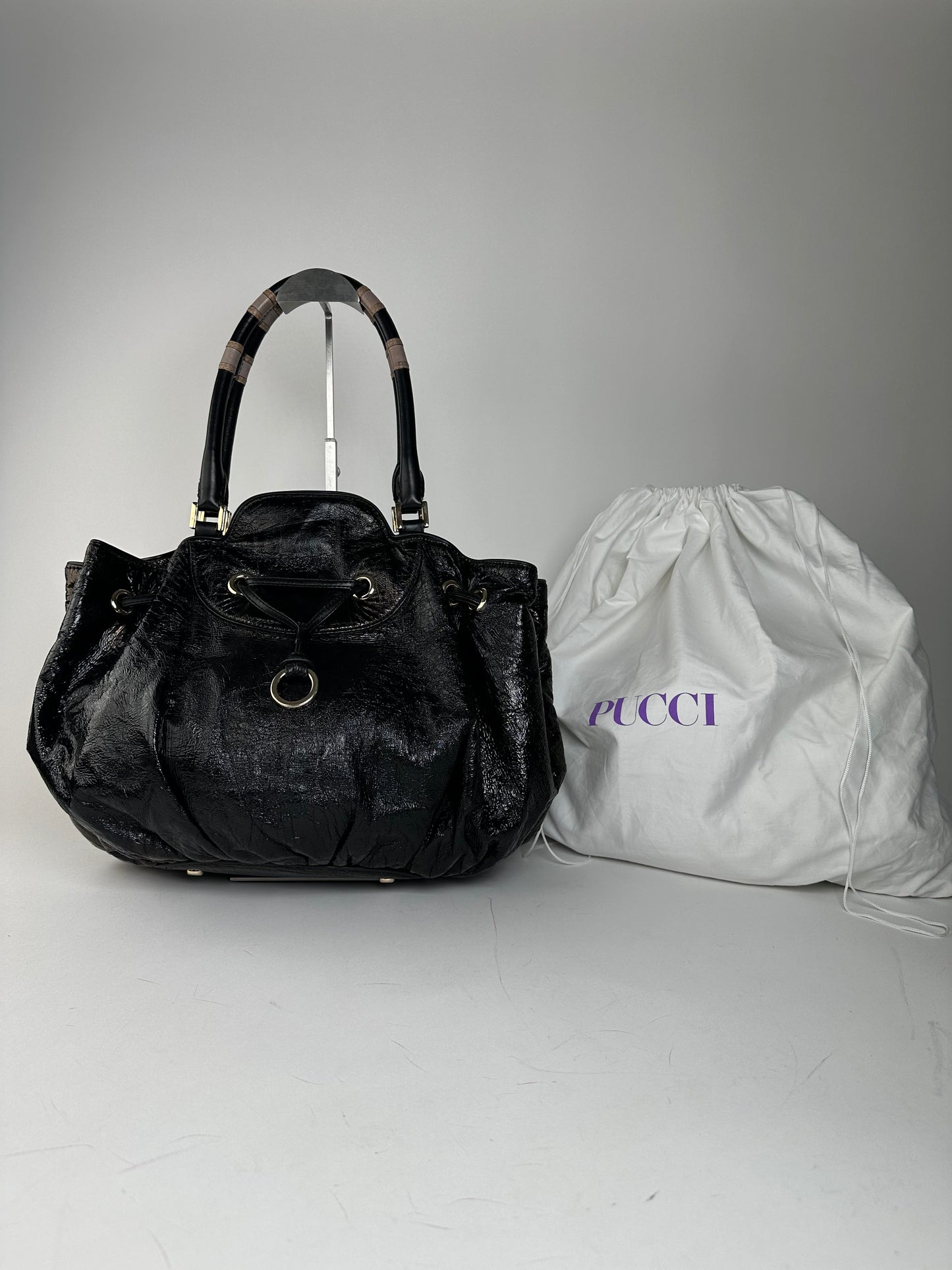 Vintage Emilio Pucci Handbag Black