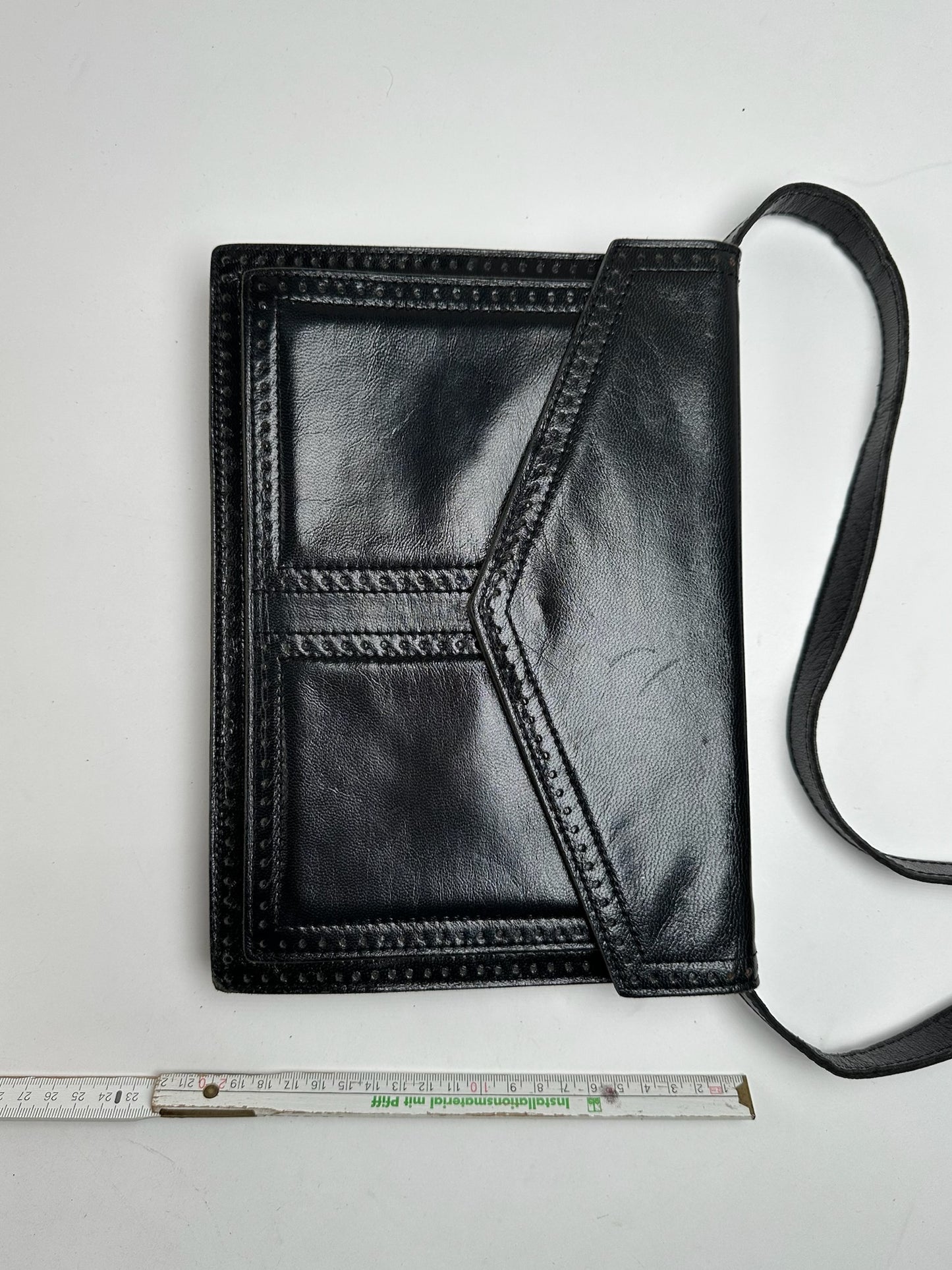 Vintage Yves Saint Laurent Leather Bag Black