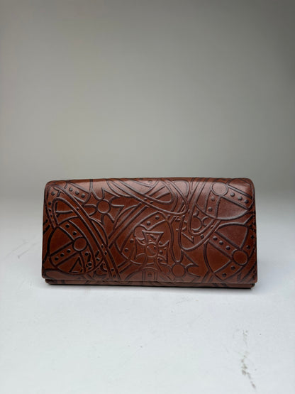 Vintage Vivienne Westwood Leather Wallet Brown