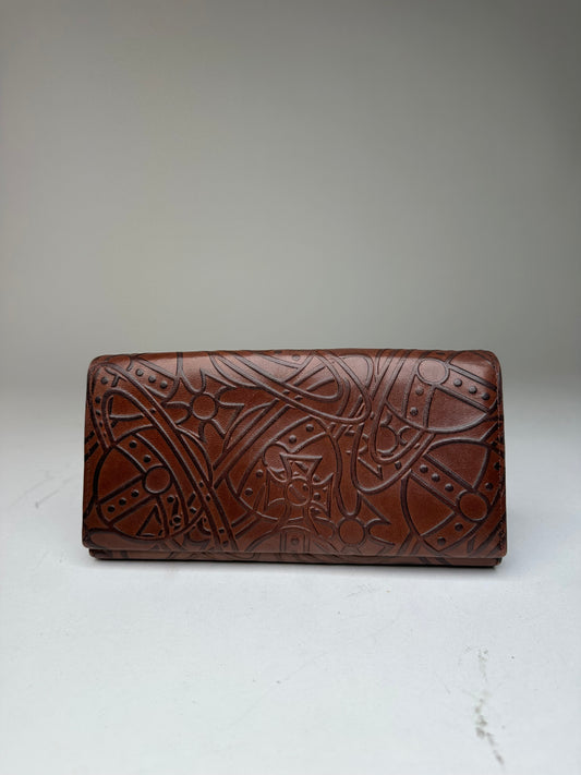 Vintage Vivienne Westwood Leather Wallet Brown