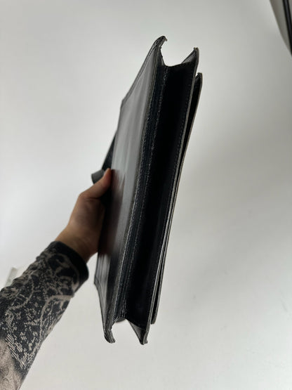 Vintage Yves Saint Laurent Leather Bag Black