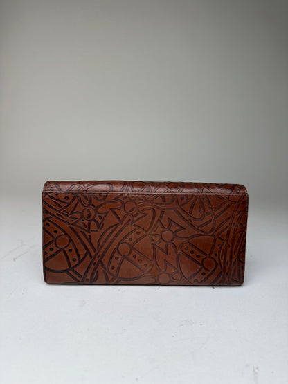 Vintage Vivienne Westwood Leather Wallet Brown