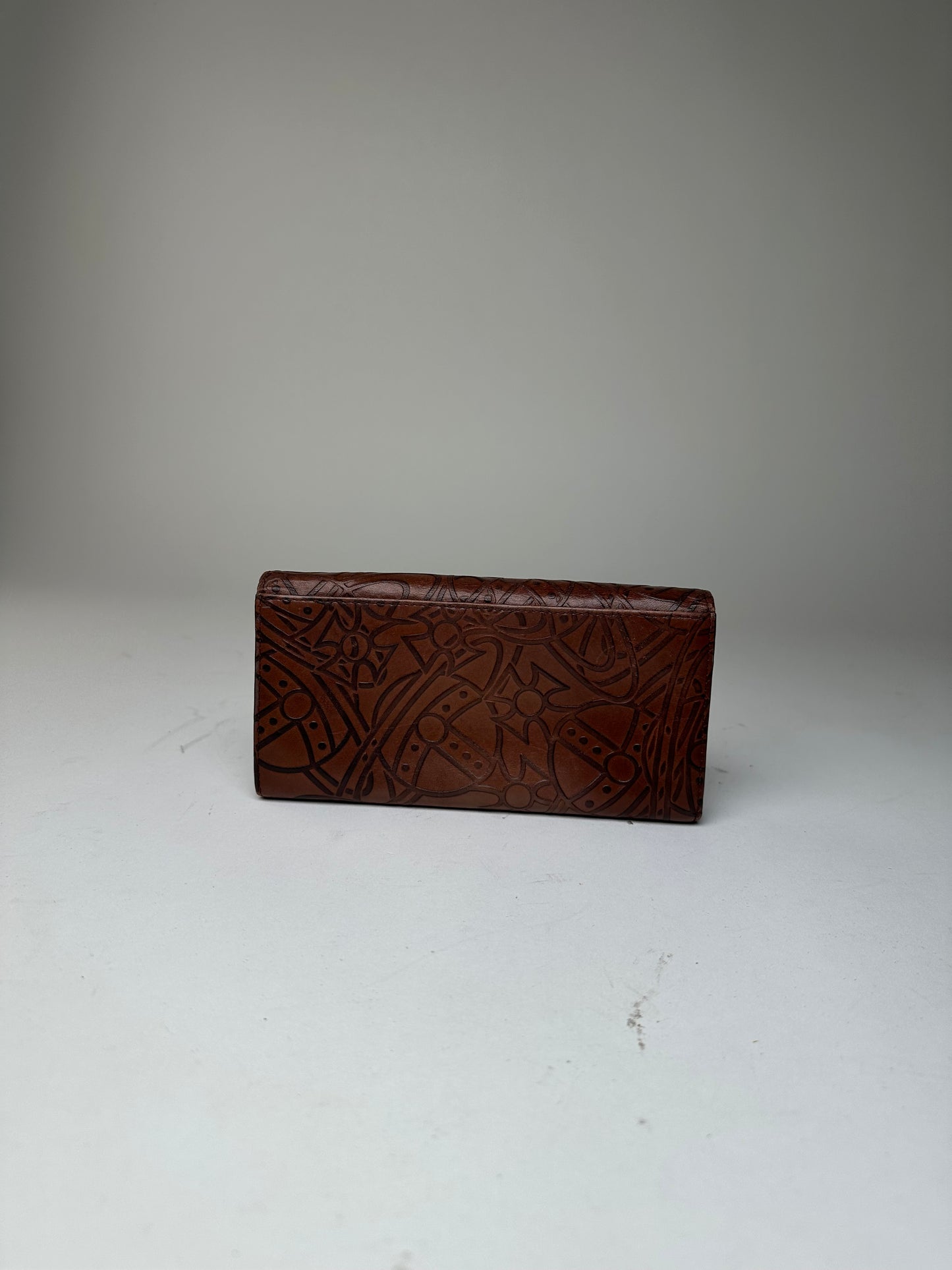 Vintage Vivienne Westwood Leather Wallet Brown