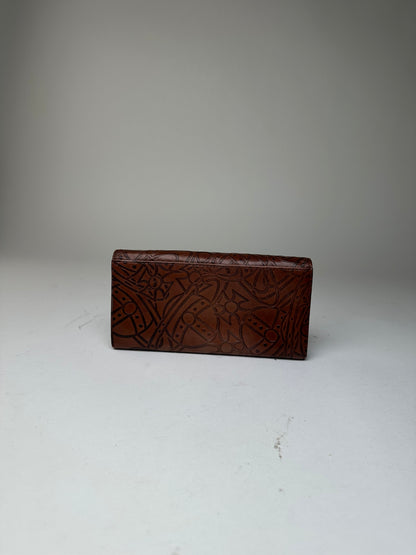 Vintage Vivienne Westwood Leather Wallet Brown