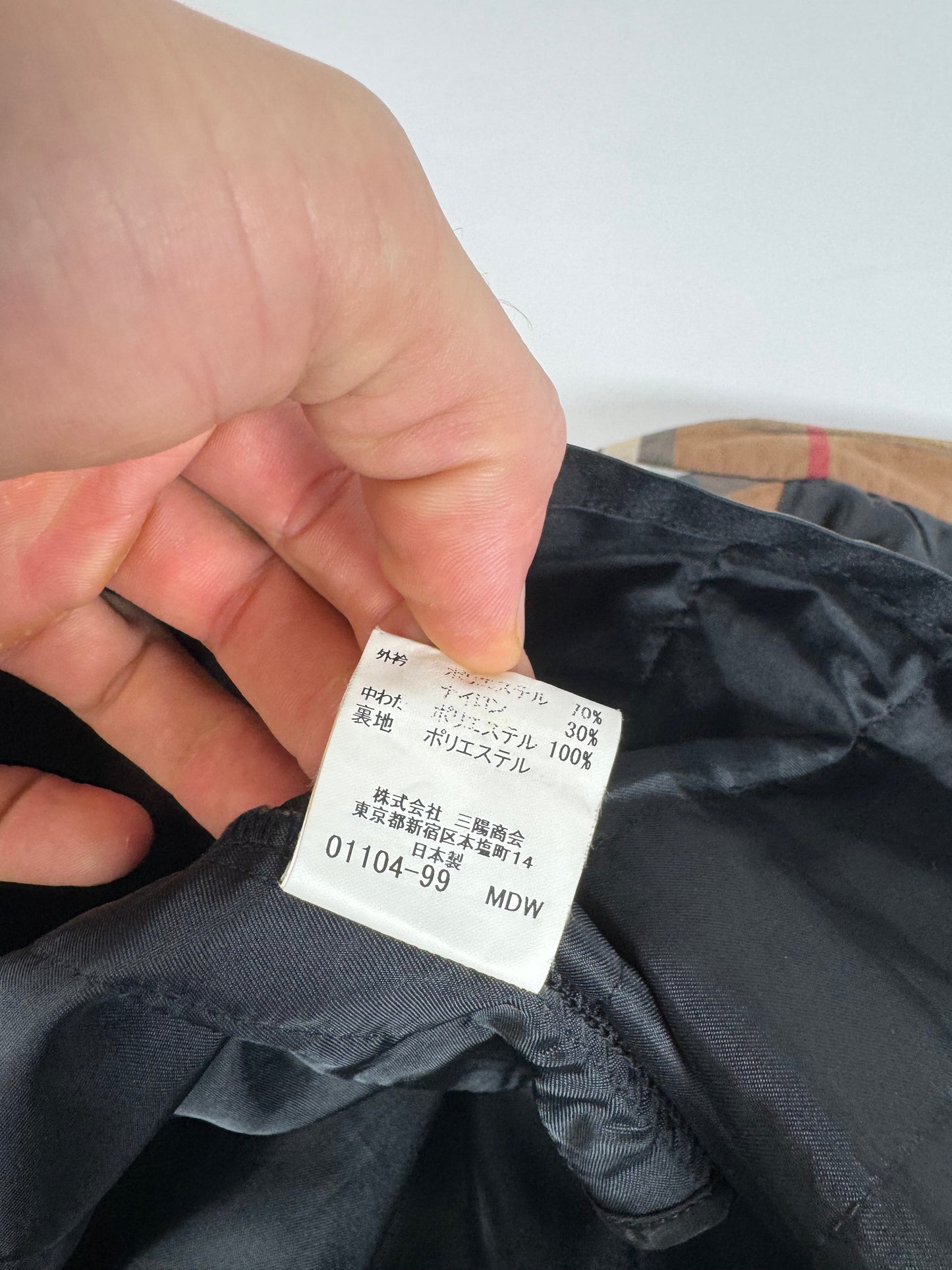 Vintage Burberry Trenchcoat Black