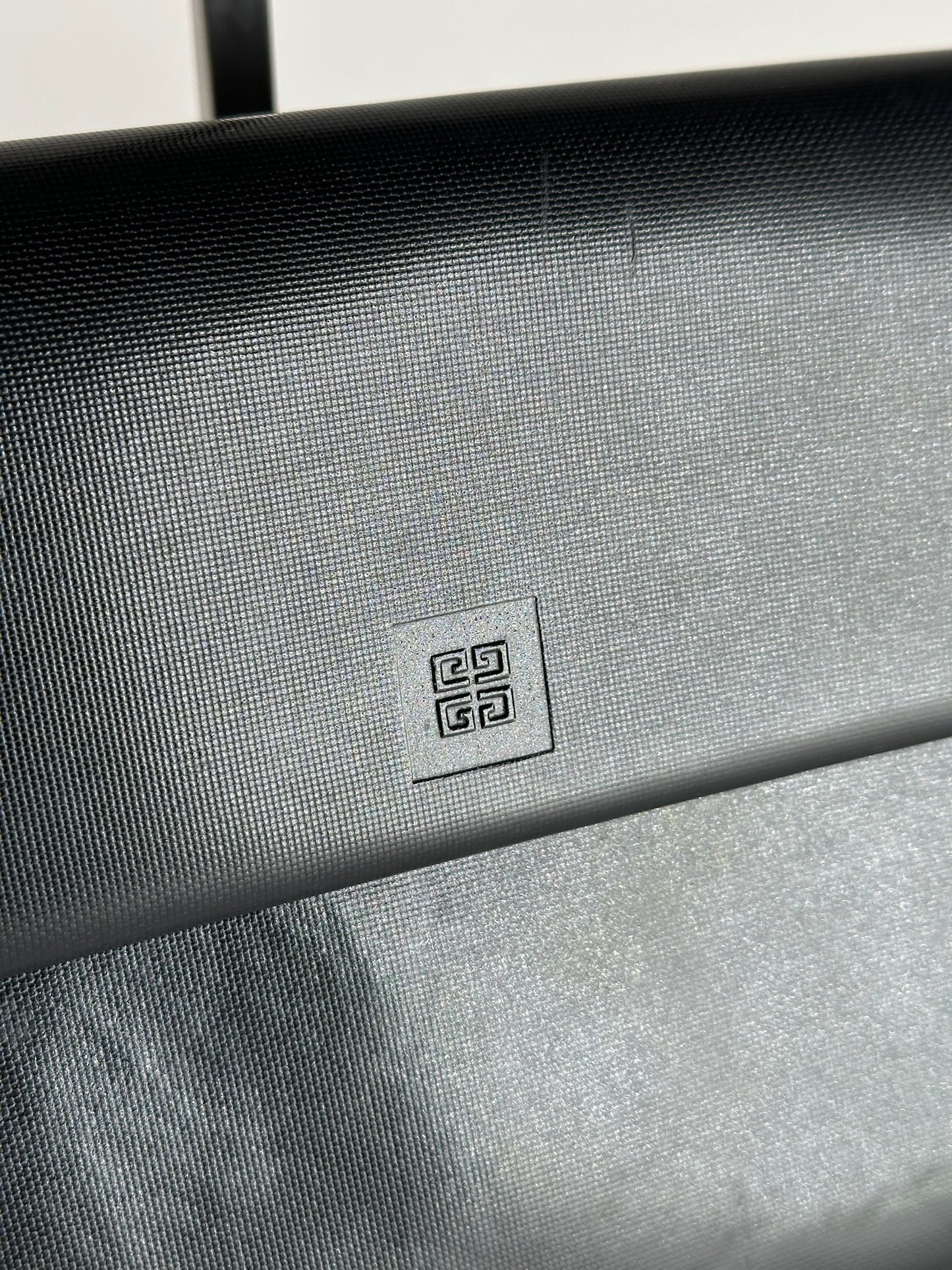 Vintage Givenchy Patent Leather 4G Bag Black