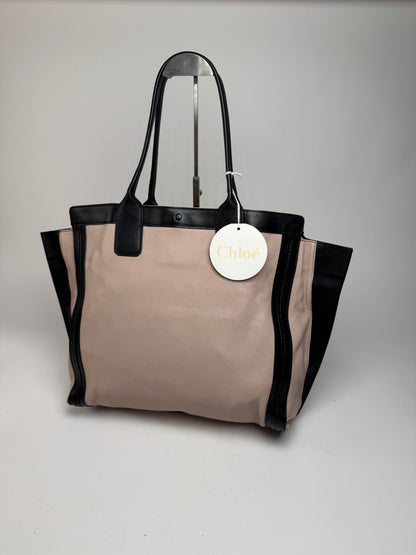 Vintage Chloe Leather Bag black pink