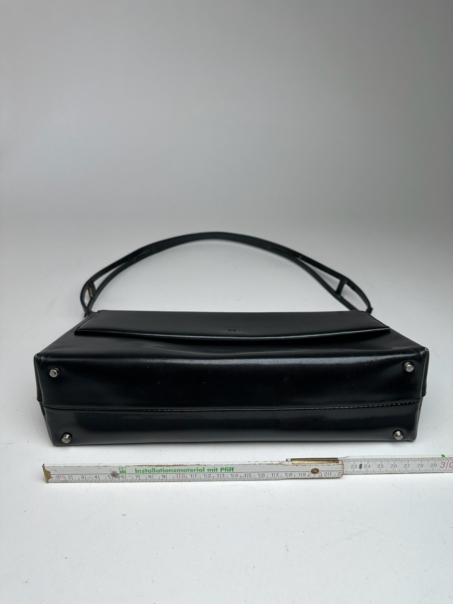 Vintage Givenchy Patent Leather 4G Bag Black