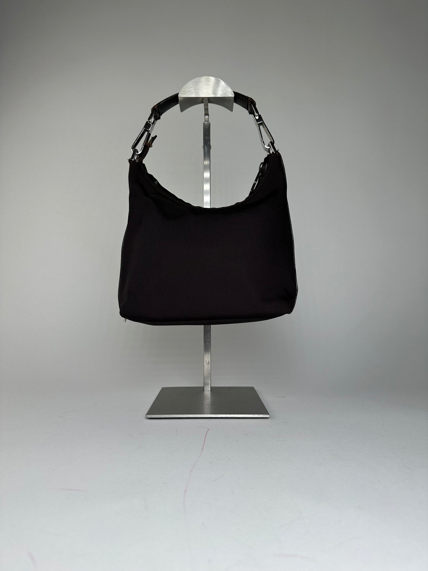 Vintage Gucci Hobo Bag Dark Brown / Black