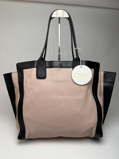 Vintage Chloe Leather Bag black pink