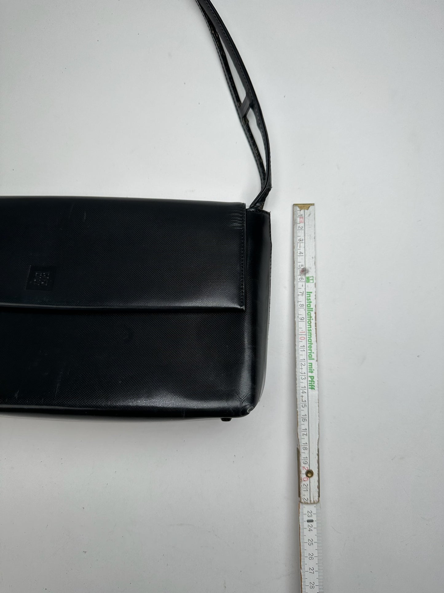 Vintage Givenchy Patent Leather 4G Bag Black