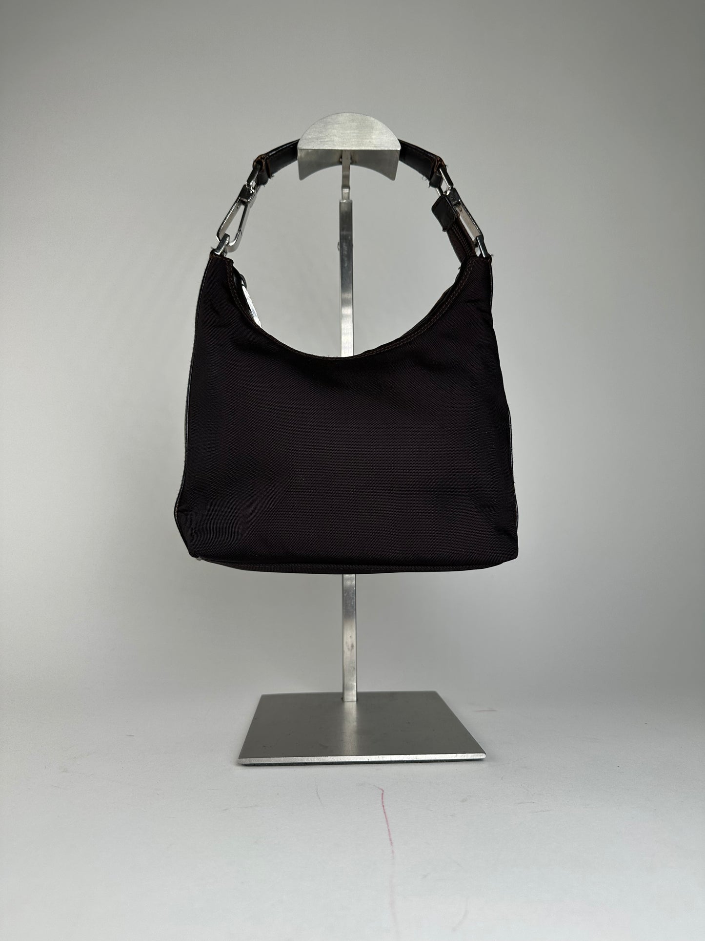 Vintage Gucci Hobo Bag Dark Brown / Black