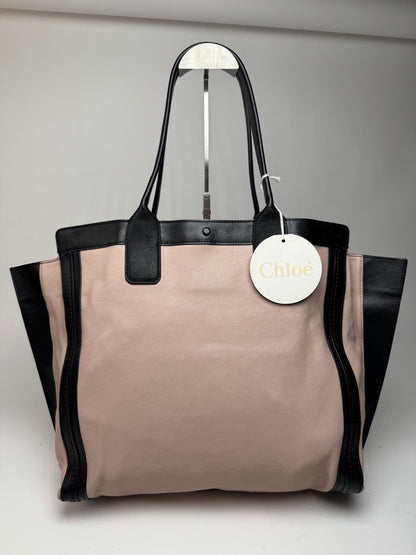 Vintage Chloe Leather Bag black pink