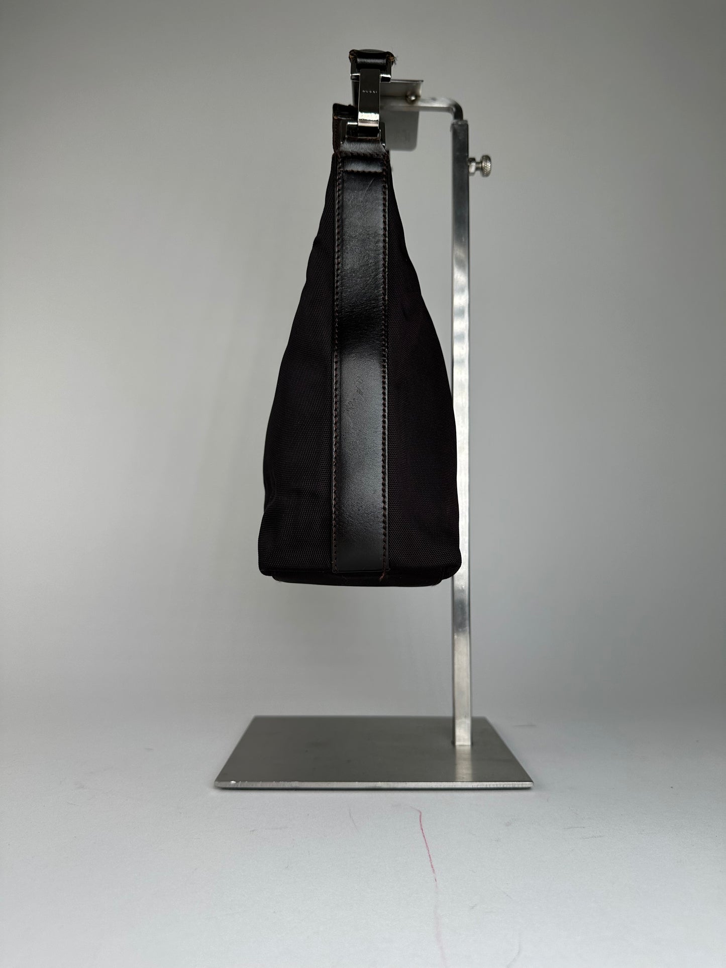 Vintage Gucci Hobo Bag Dark Brown / Black