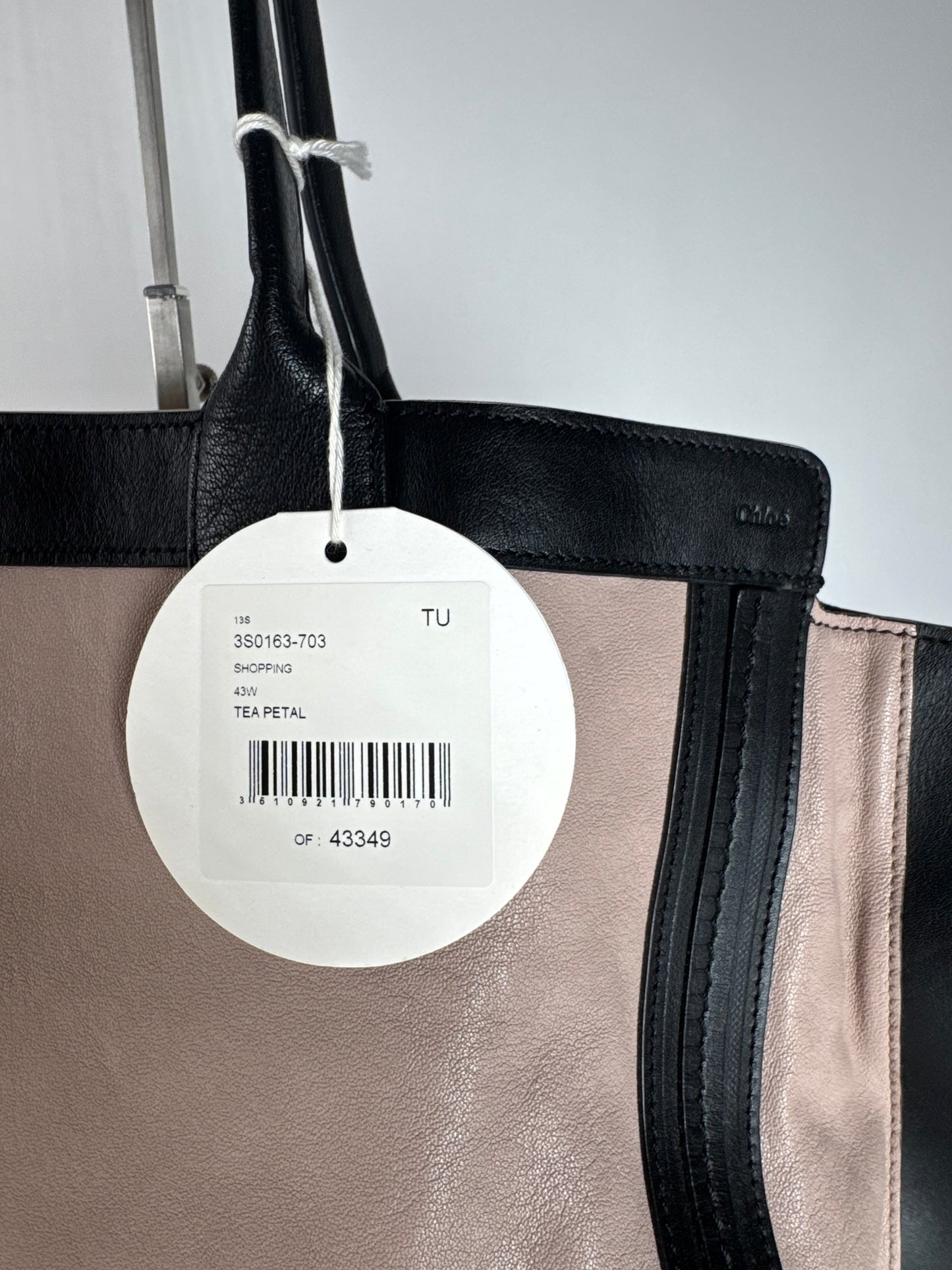 Vintage Chloe Leather Bag black pink