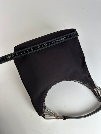 Vintage Gucci Hobo Bag Dark Brown / Black