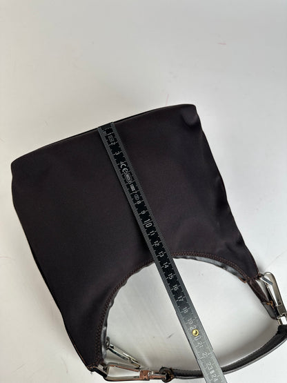 Vintage Gucci Hobo Bag Dark Brown / Black