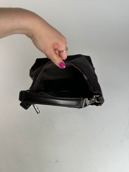 Vintage Gucci Hobo Bag Dark Brown / Black