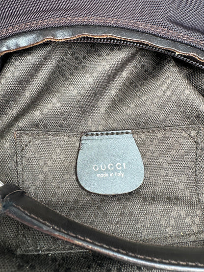 Vintage Gucci Hobo Bag Dark Brown / Black