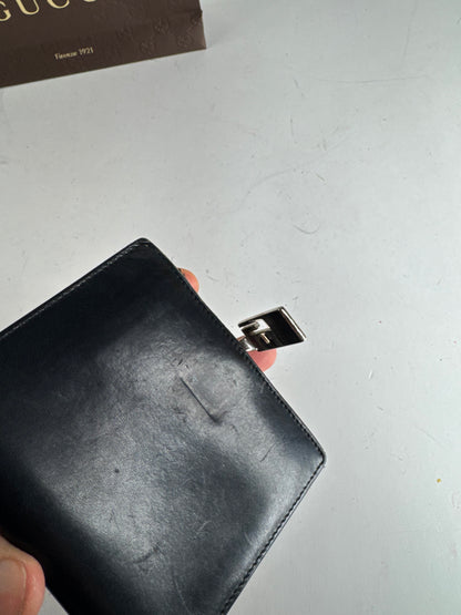 Vintage Gucci Leather Wallet Black