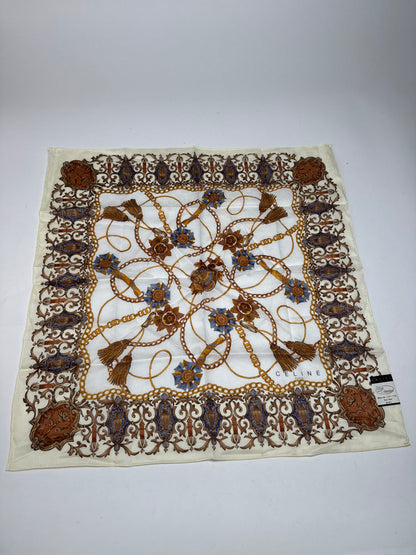 Vintage Celine Paris Silk Cloth