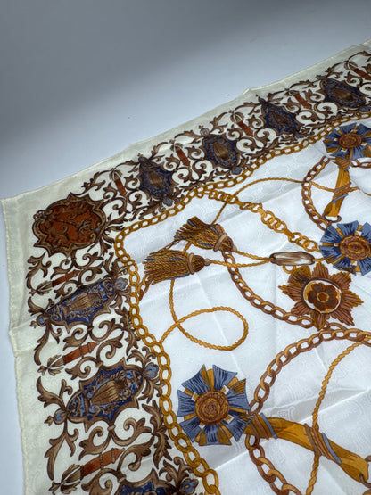 Vintage Celine Paris Silk Cloth