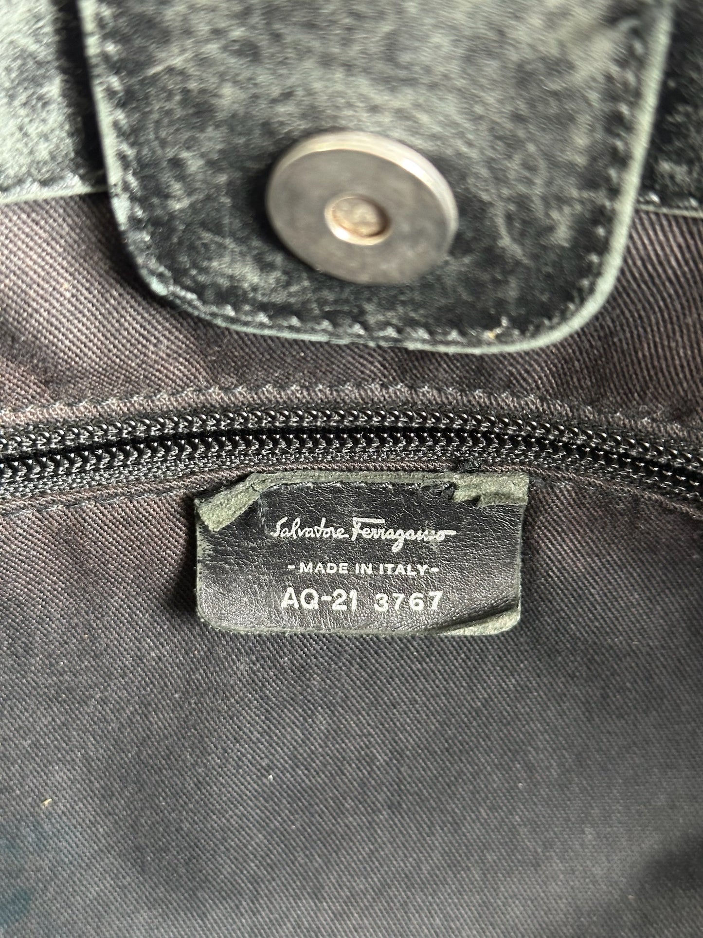 Vintage Ferragamo Bag Black