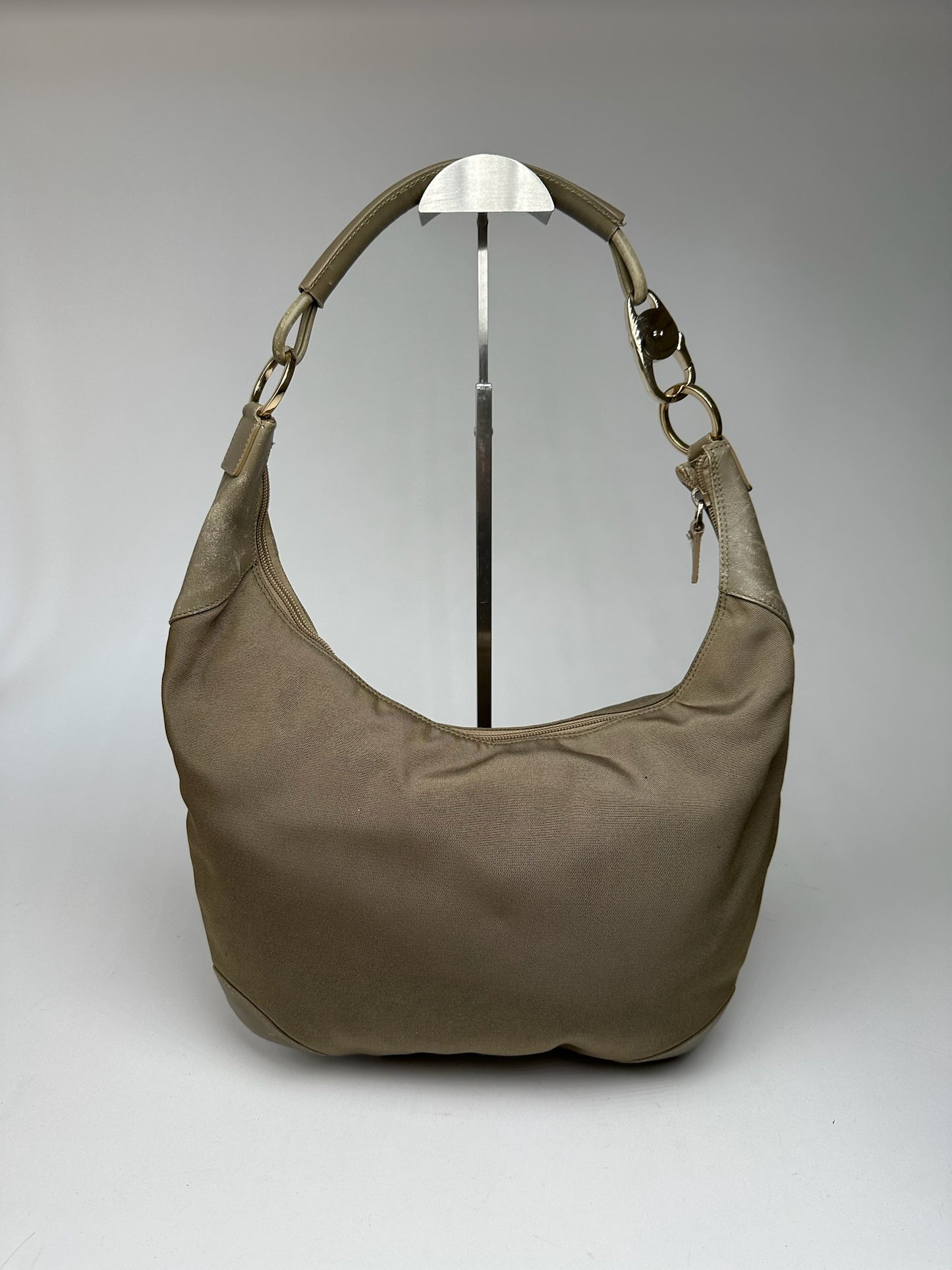 Vintage Gucci Bag Gold Beige