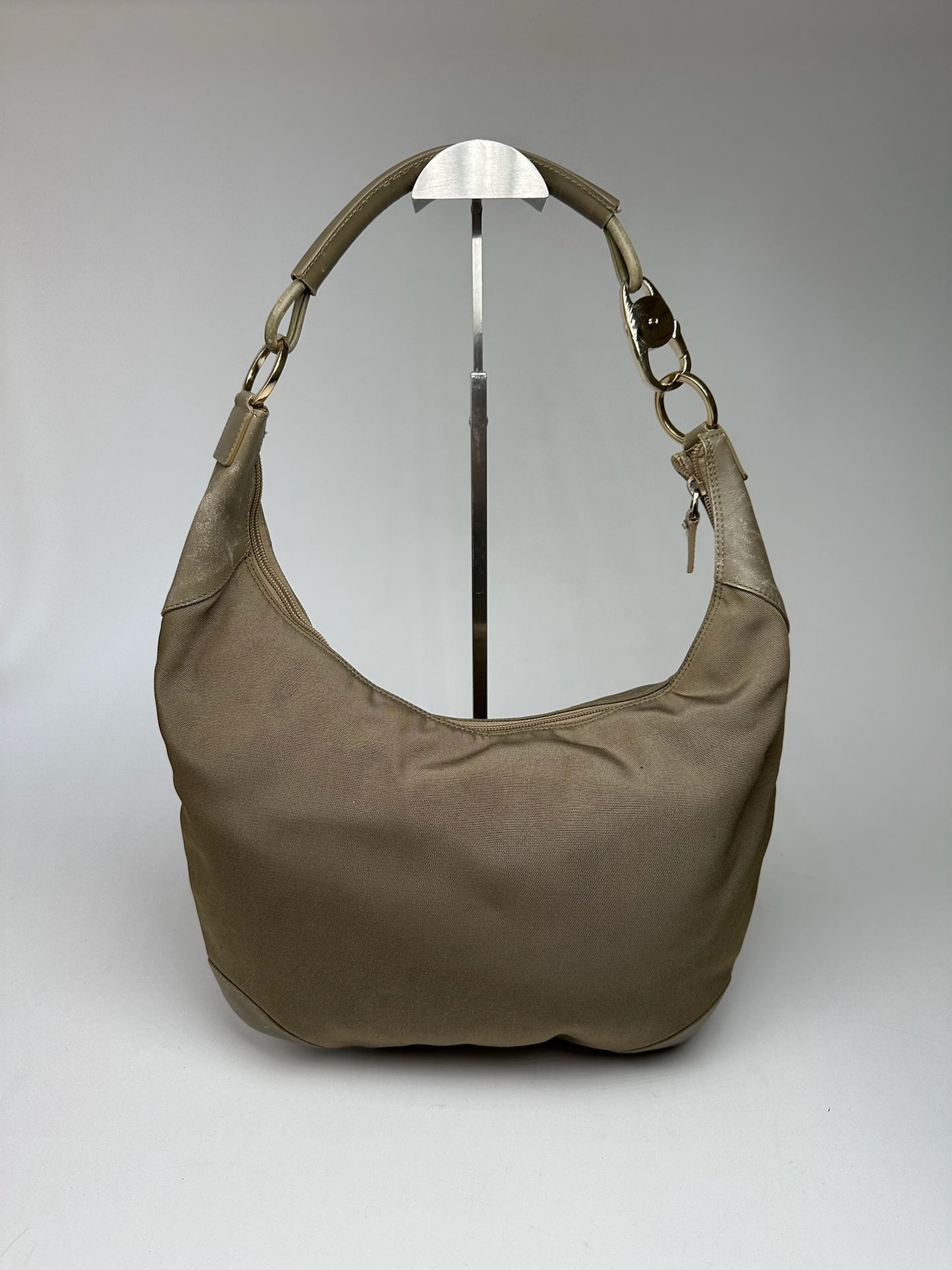 Vintage Gucci Bag Gold Beige