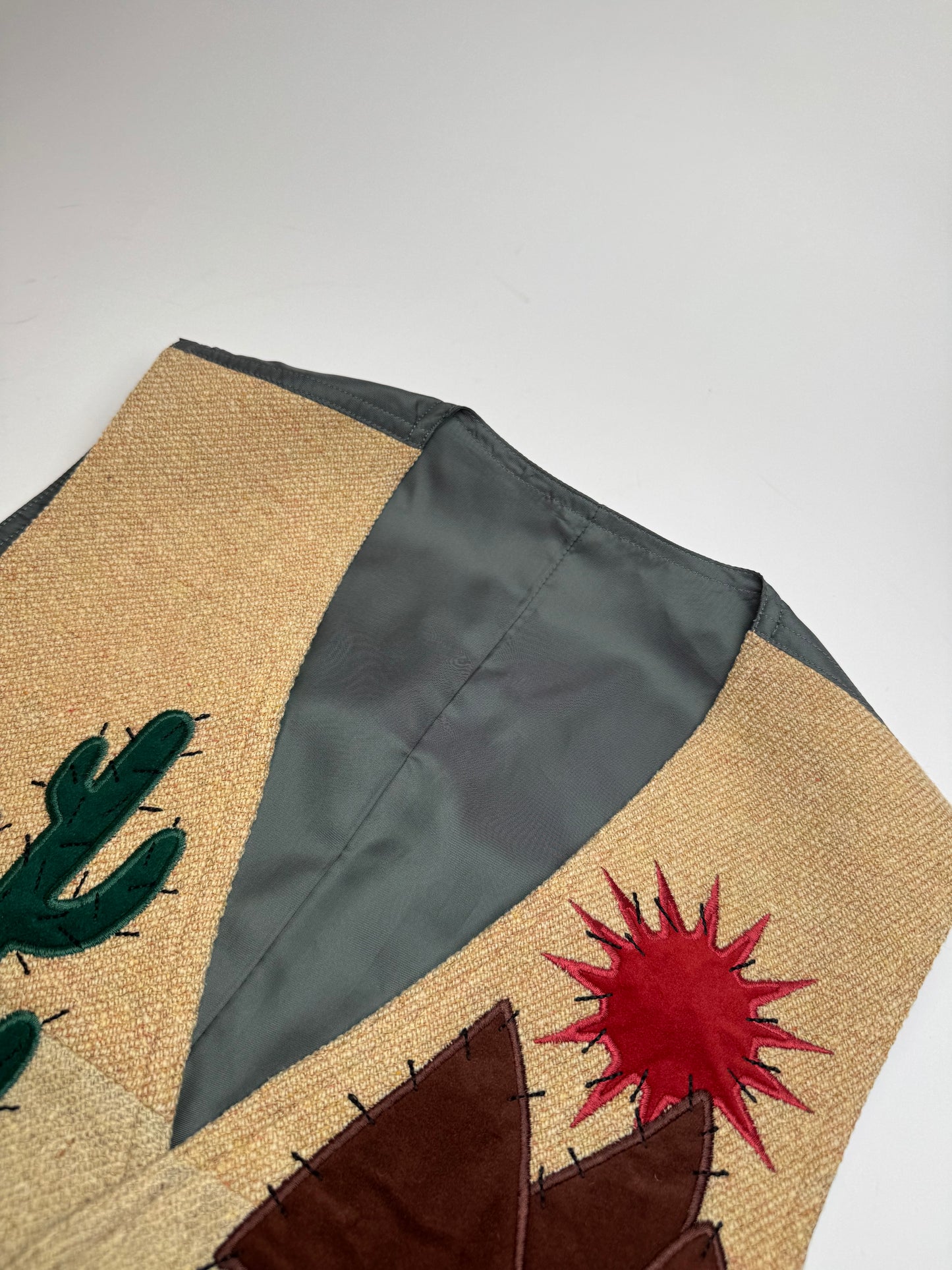 Vintage Kansai Yamamot Men’s Vest Beige Grey L