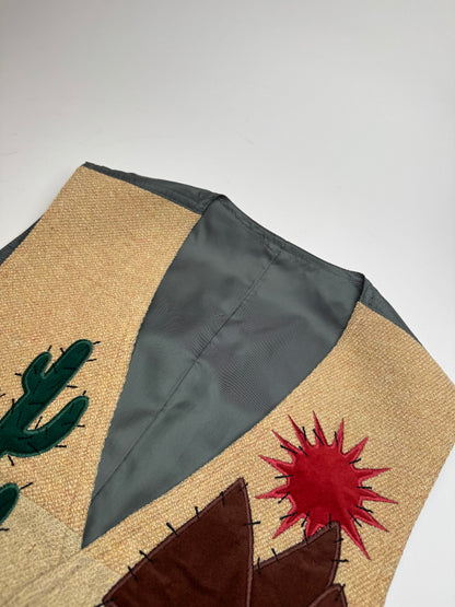 Vintage Kansai Yamamot Men’s Vest Beige Grey L