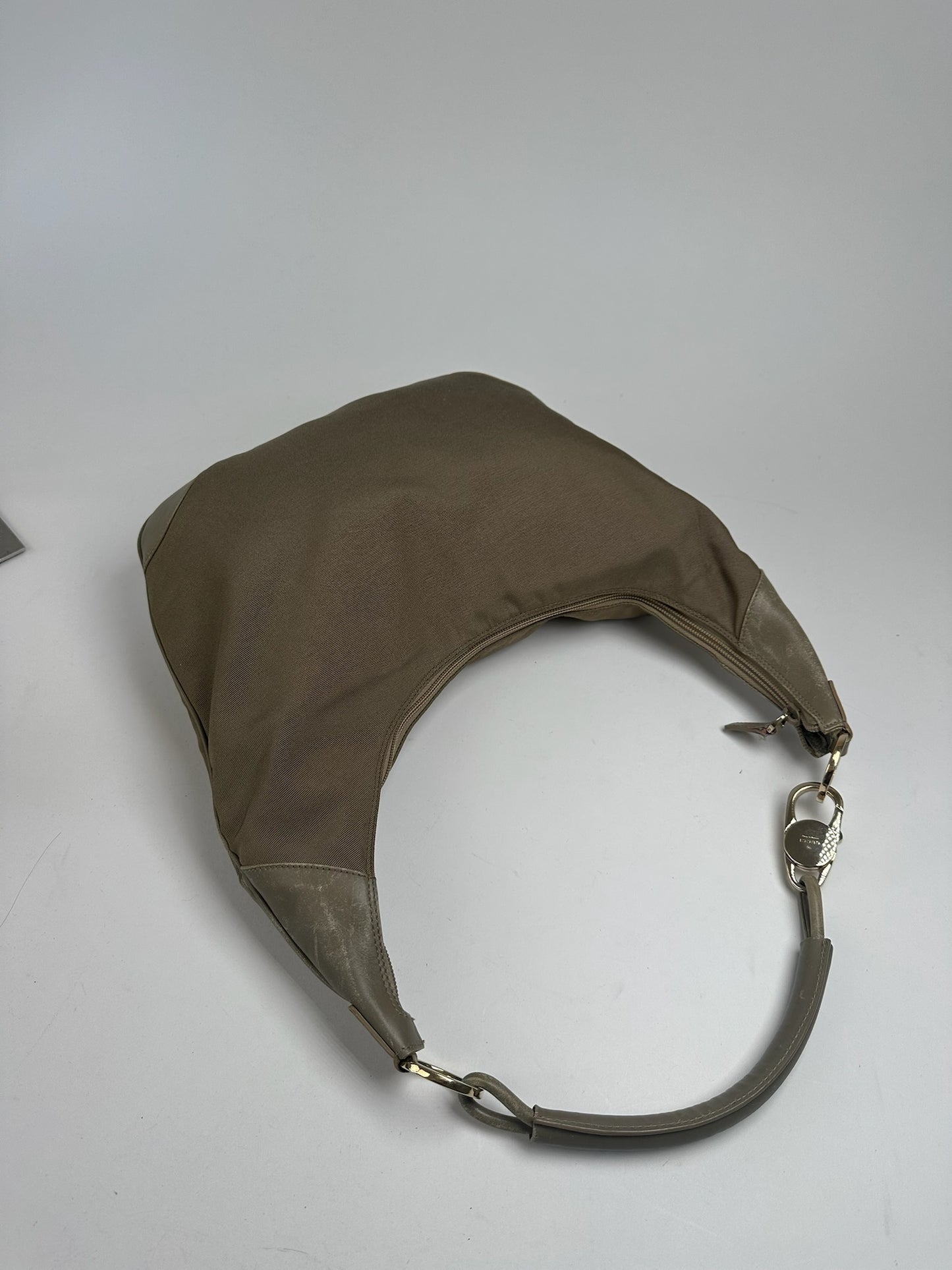 Vintage Gucci Bag Gold Beige