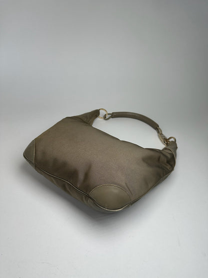 Vintage Gucci Bag Gold Beige