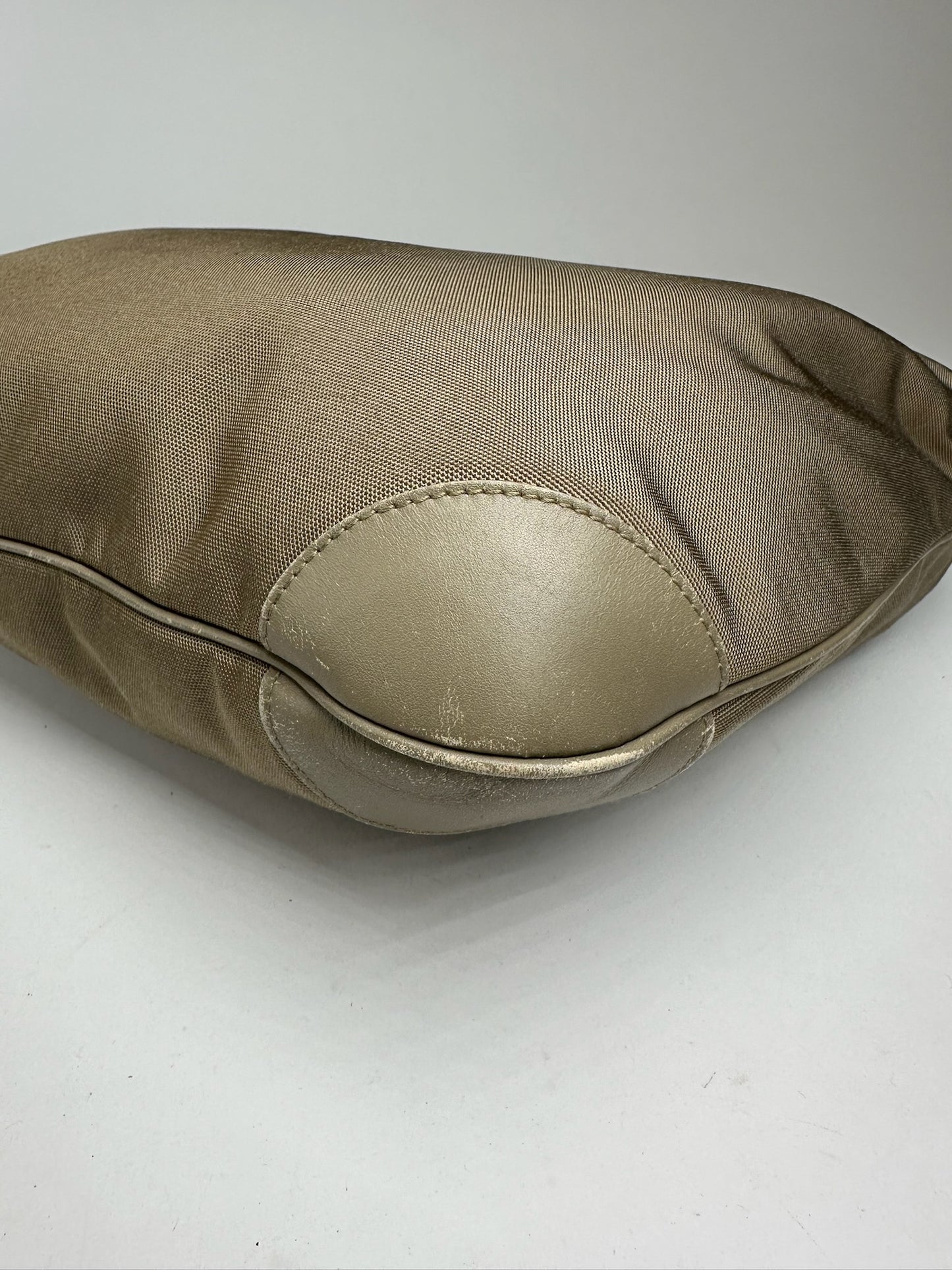 Vintage Gucci Bag Gold Beige